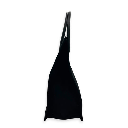 Rive Gauche  Tote Bag Black in Canvas, Palladium hardware