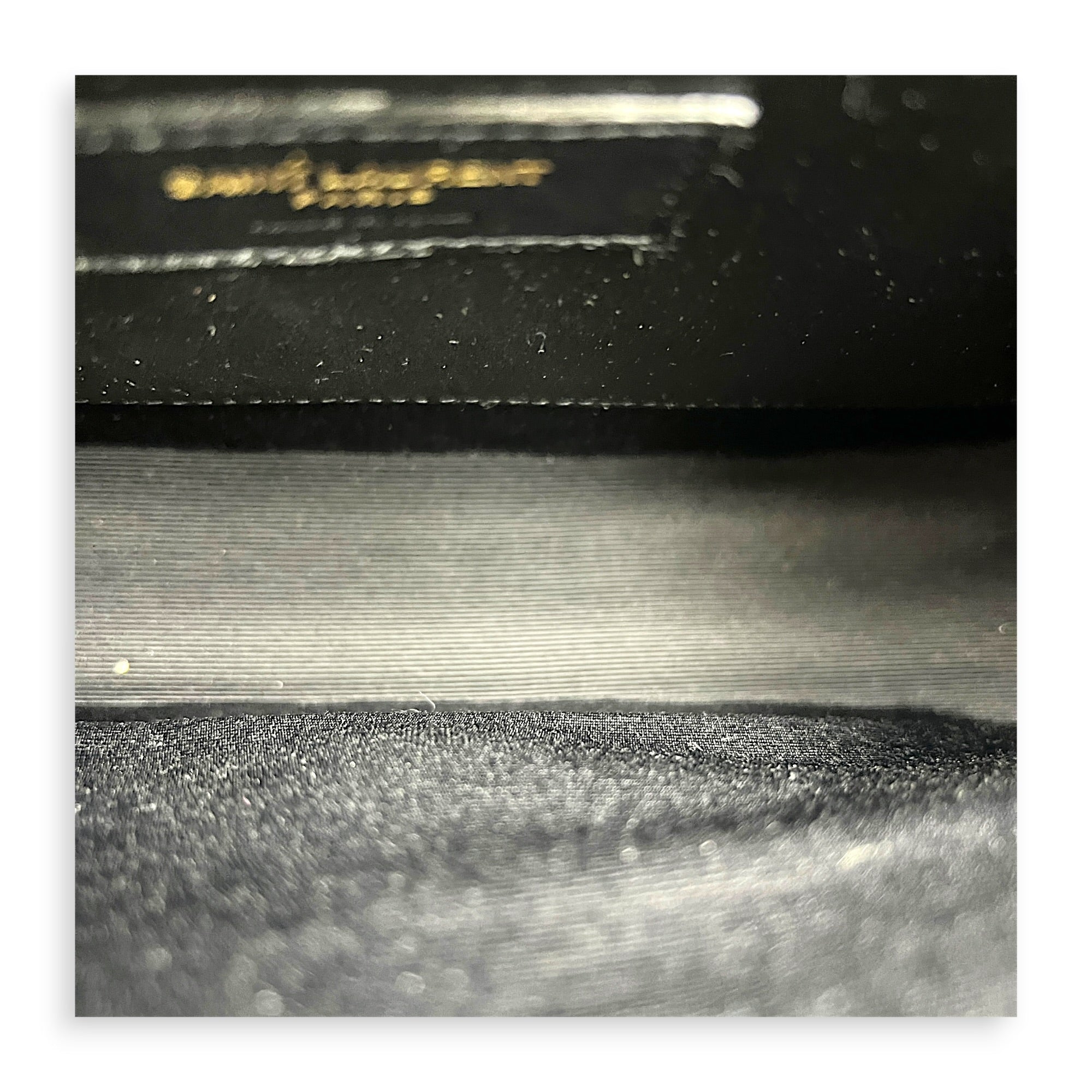 Envelope Shoulder Bag Black in Calfskin, Gold hardware