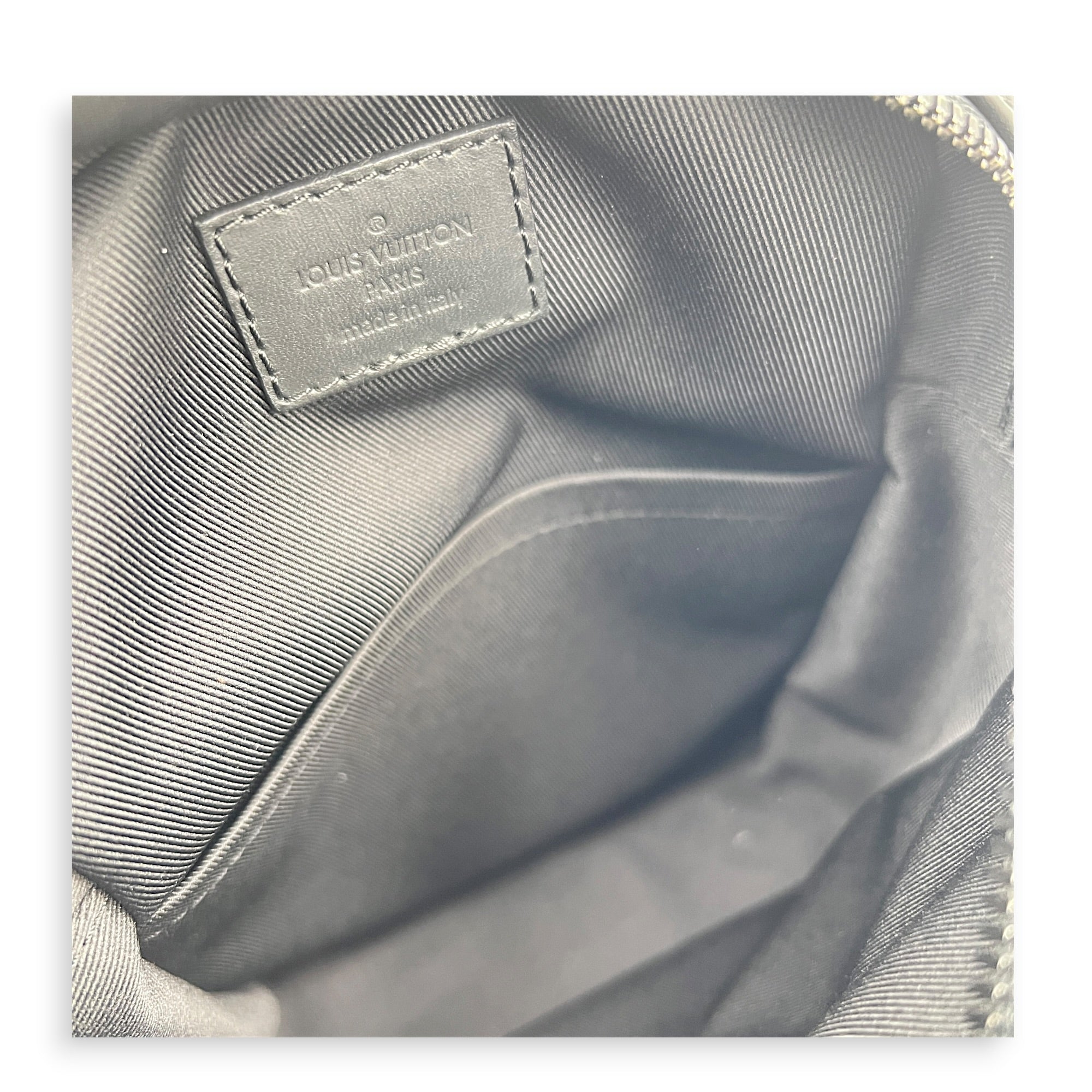 Danube Shoulder Bag Black in Calfskin, Black hardware