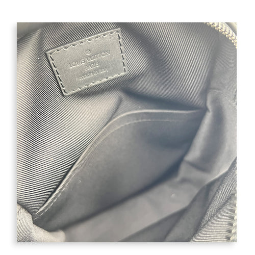 Danube Shoulder Bag Black in Calfskin, Black hardware