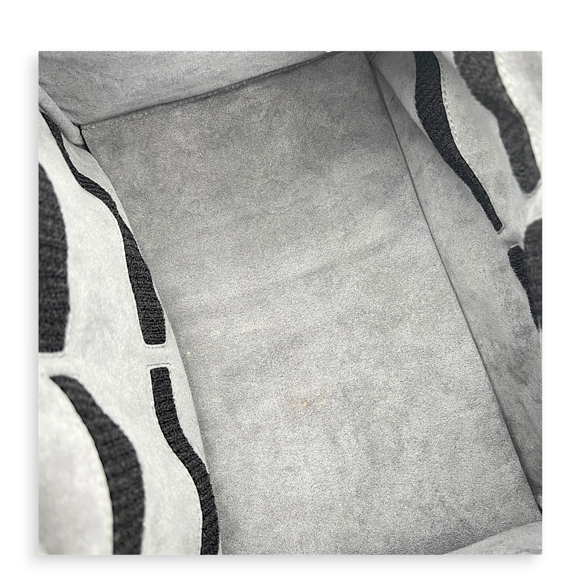 ICare Top Handle Bag Black in Coated Canvas, Silver hardware