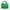 Velo Top Handle Bag Green in Calfskin, Ruthenium hardware