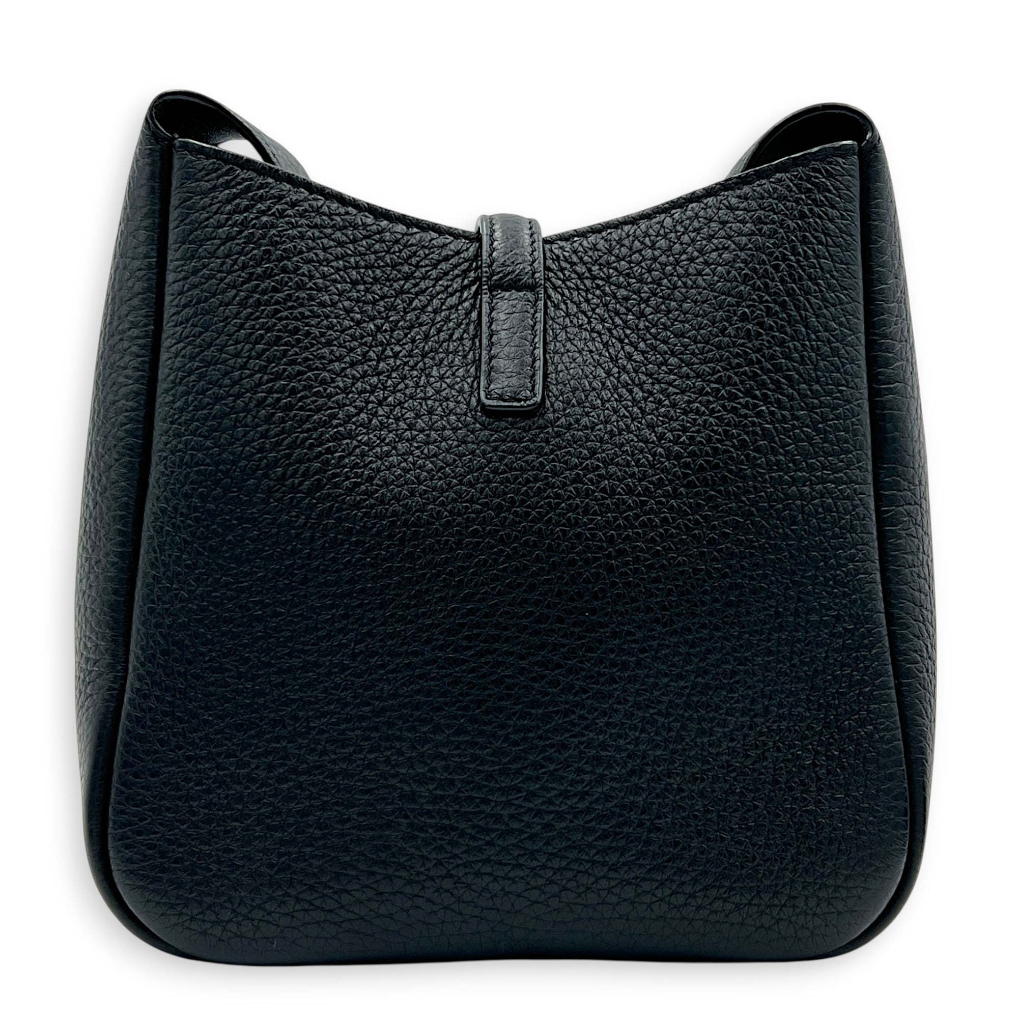 Le 5 A 7 Shoulder Bag Baby Black in Calfskin, Gold hardware