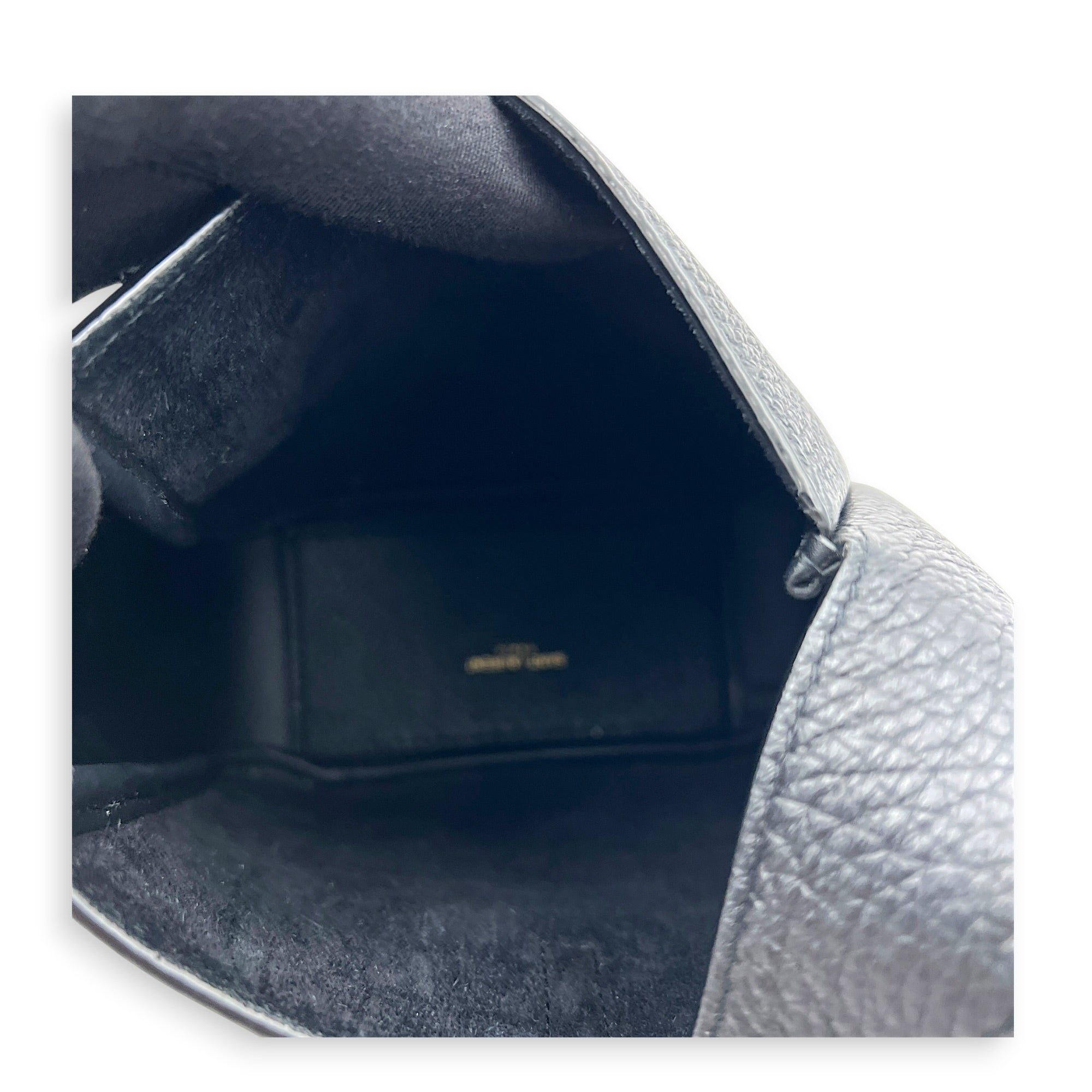 Le 5 A 7 Shoulder Bag Baby Black in Calfskin, Gold hardware