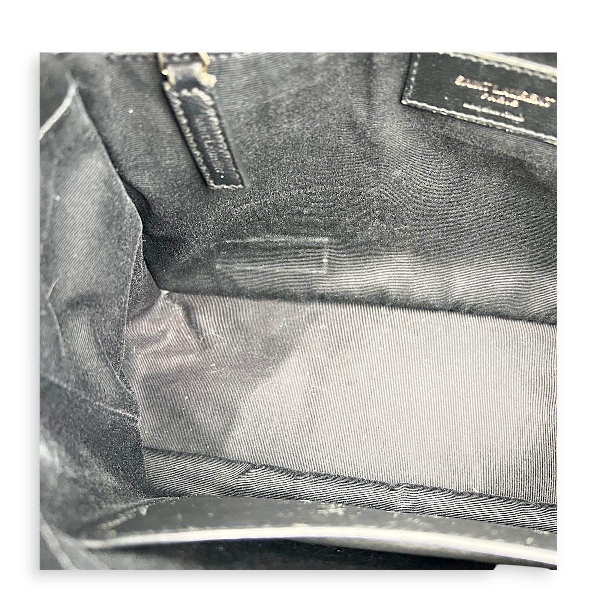 Niki Shoulder Bag Black in Calfskin, Ruthenium hardware