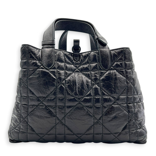 Toujours Tote Bag Black in Calfskin, So Black hardware