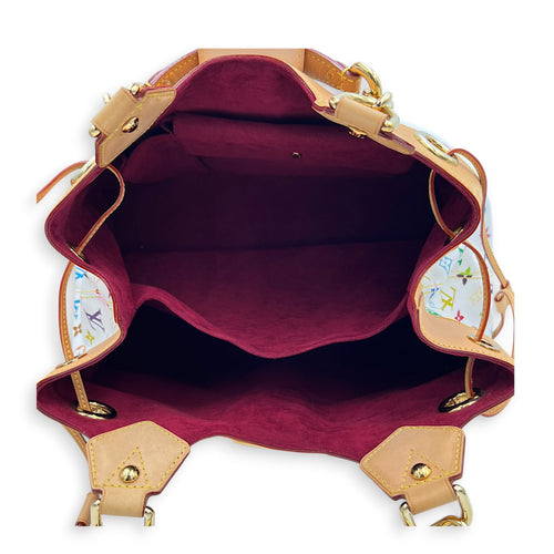 Ursula Shoulder Bag Multi-colour in Monogram Coated Canvas, Gold hardware