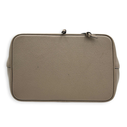 NeoNoe Bucket Bag Beige in Empreinte Leather, Gold hardware