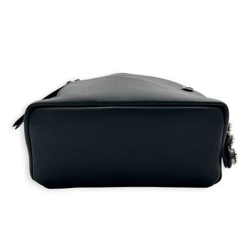 By The Way Backpack Black in Calfskin, Silver hardware