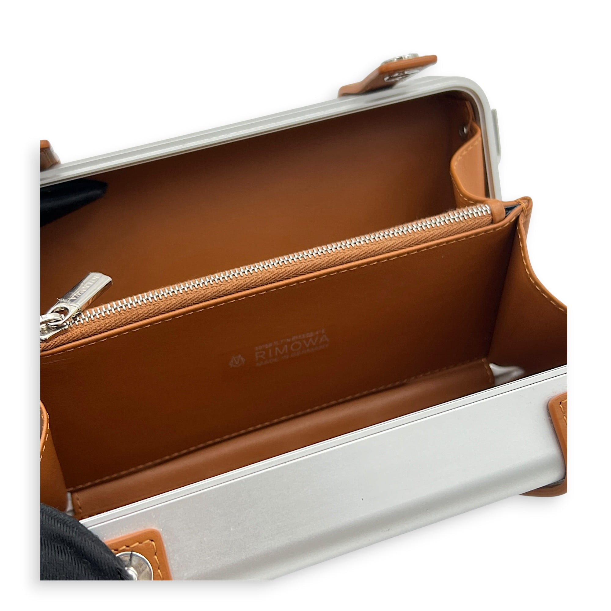Trunk Crossbody Bag Silver in Others, Silver hardware