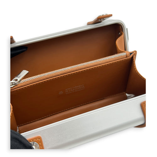Trunk Crossbody Bag Silver in Others, Silver hardware