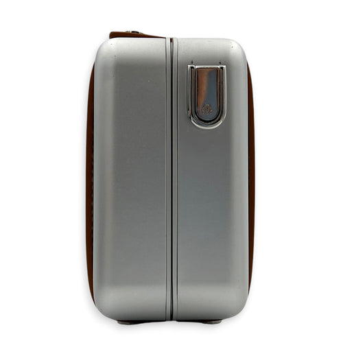 Trunk Crossbody Bag Silver in Others, Silver hardware