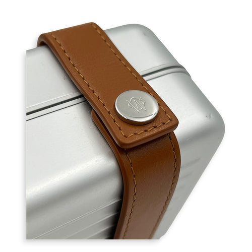 Trunk Crossbody Bag Silver in Others, Silver hardware
