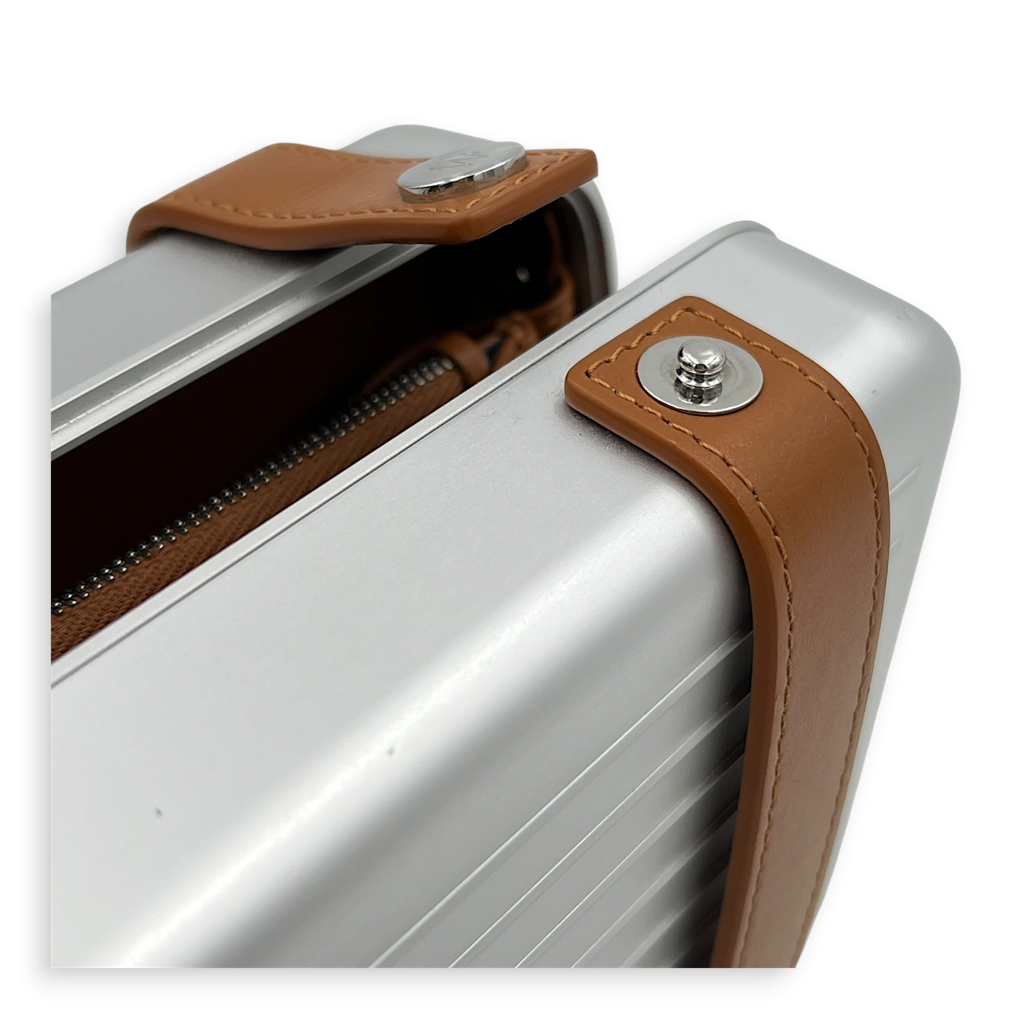 Trunk Crossbody Bag Silver in Others, Silver hardware