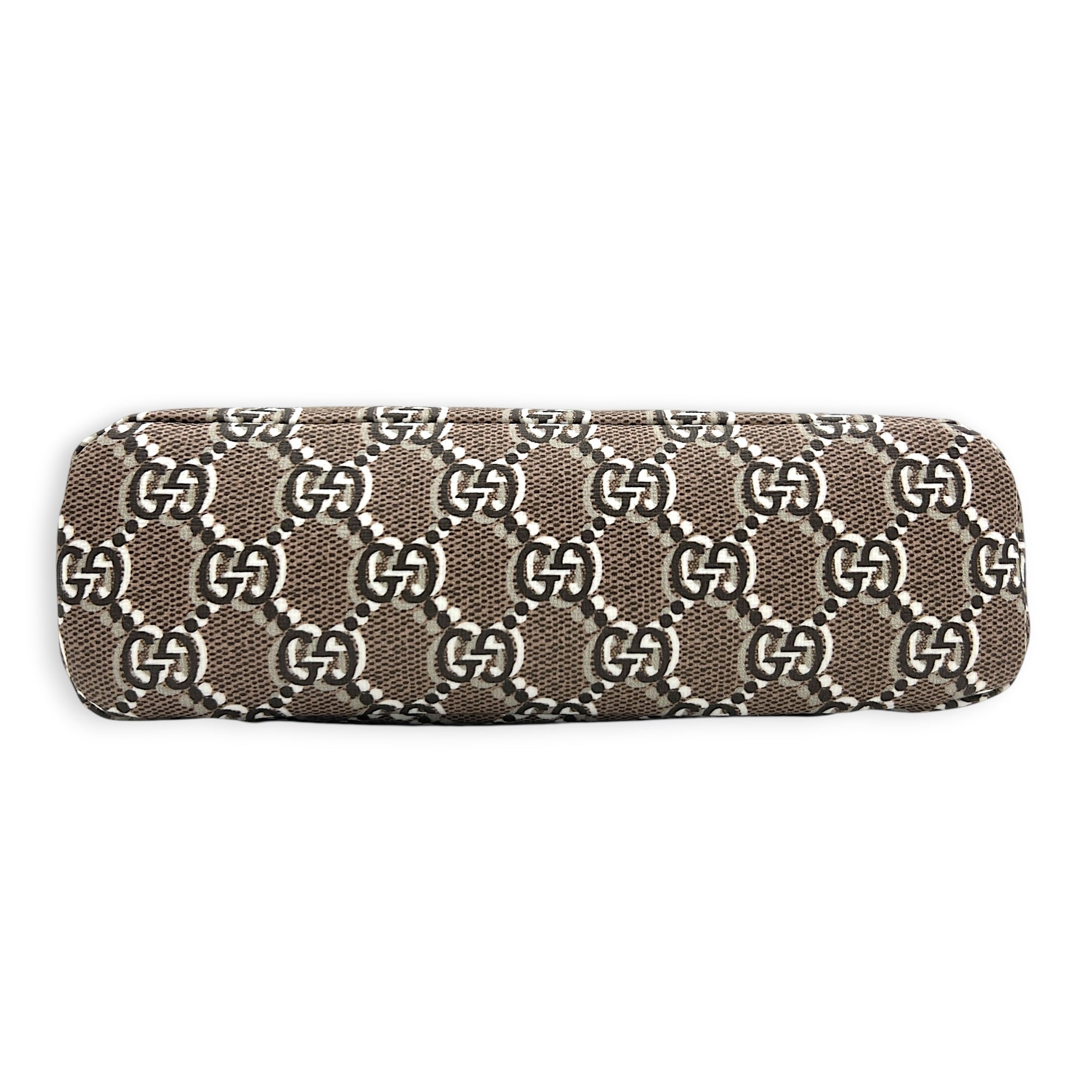 Shadow Multi-colour Vanity Bag in Coated Canvas, Gold hardware