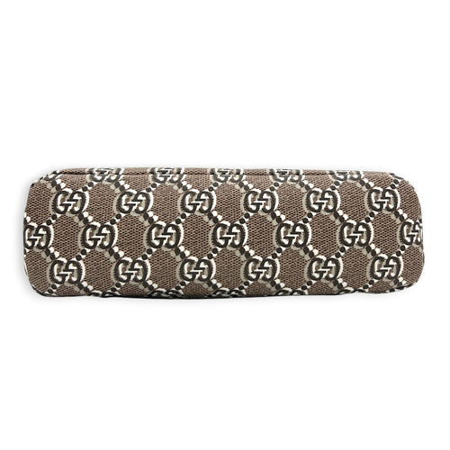 Shadow Multi-colour Vanity Bag in Coated Canvas, Gold hardware