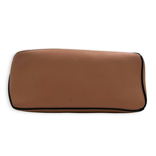 Puzzle Top Handle Bag Small Blush in Calfskin, Gold hardware