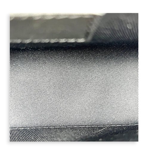 Steamer Crossbody Bag Black in Calfskin, Monochrome hardware