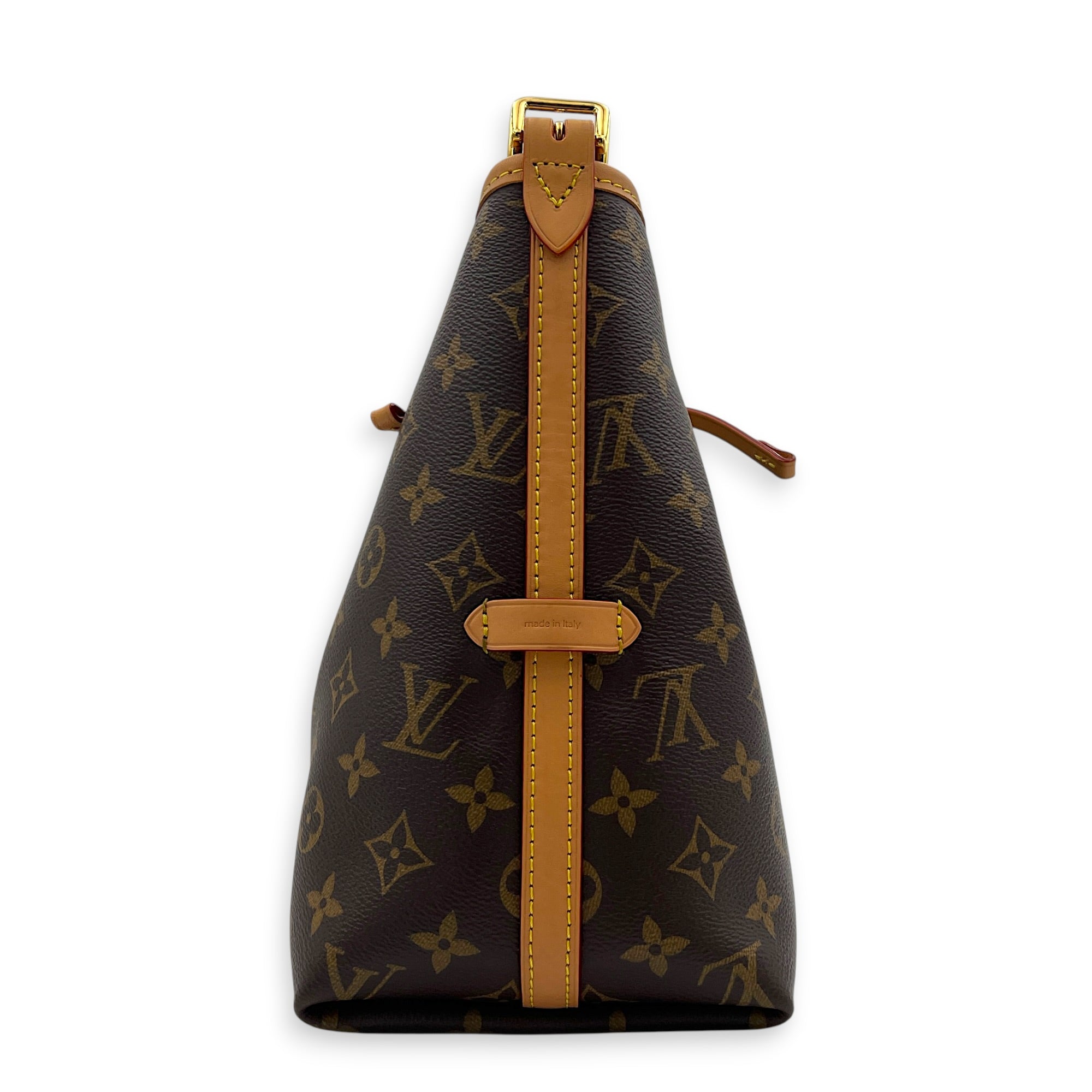 Carryall PM Monogram Shoulder Bag in Monogram Coated Canvas, Gold hardware