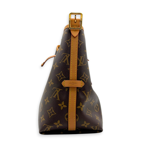 Carryall PM Monogram Shoulder Bag in Monogram Coated Canvas, Gold hardware
