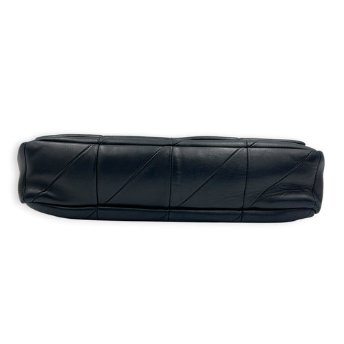 Jamie Shoulder Bag Medium Black in Lambskin, Gold hardware