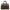 Speedy Bandouliere Top Handle Bag 25 Damier Ebene in Coated Canvas, Gold hardware