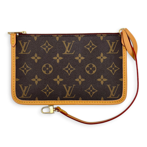 Carryall PM Monogram Shoulder Bag in Monogram Coated Canvas, Gold hardware