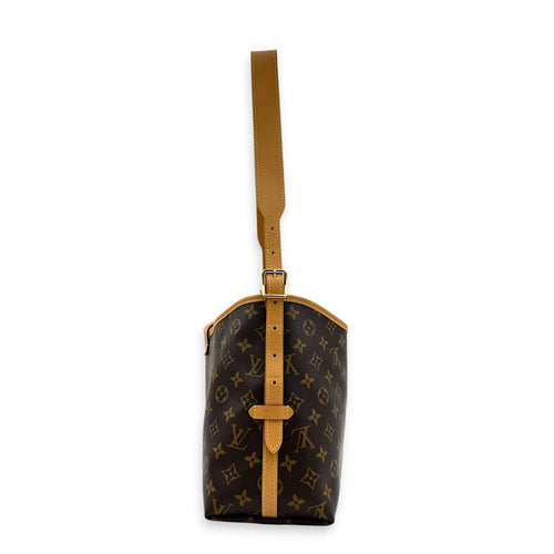 Carryall PM Monogram Shoulder Bag in Monogram Coated Canvas, Gold hardware