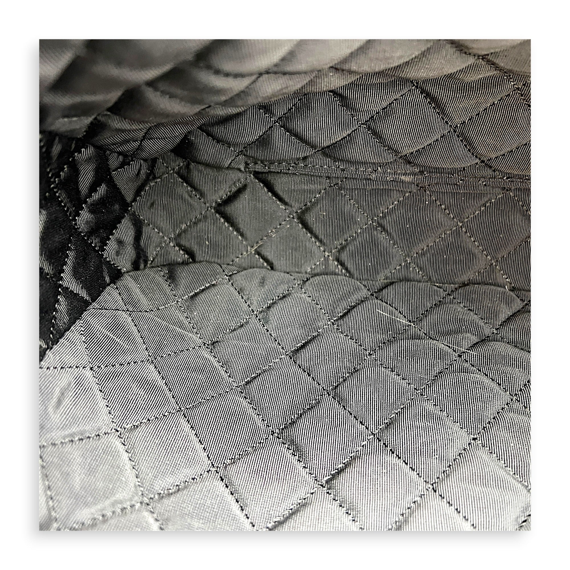 Classic Flap Brown Shoulder Bag in Lambskin & Rabbit Fur, Silver hardware