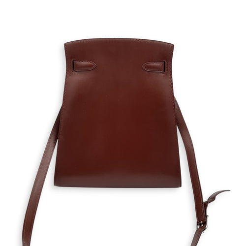 Kelly Sport Havane Shoulder Bag in Box, Palladium hardware