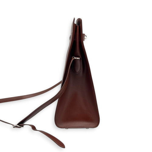 Kelly Sport Havane Shoulder Bag in Box, Palladium hardware