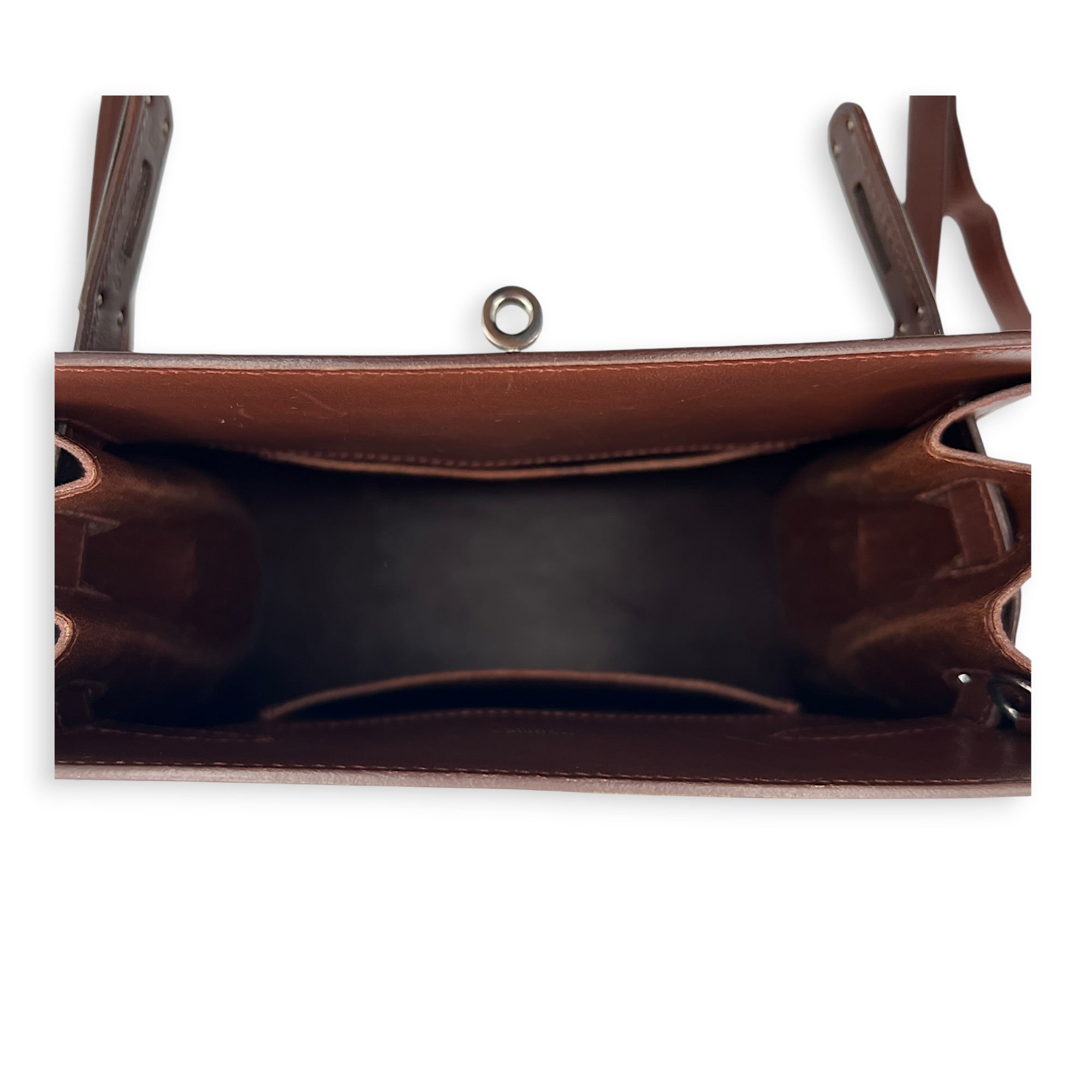 Kelly Sport Havane Shoulder Bag in Box, Palladium hardware
