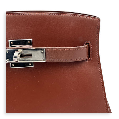 Kelly Sport Havane Shoulder Bag in Box, Palladium hardware