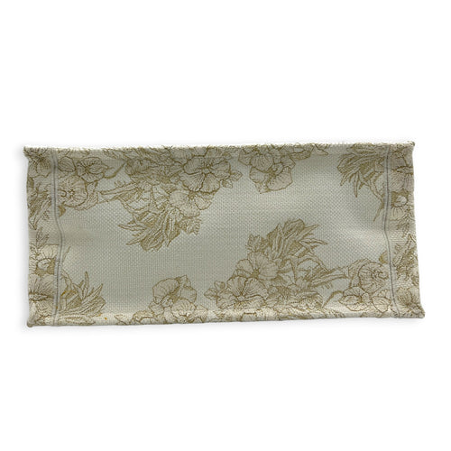 Book Tote Tote Bag Ecru/Gold Toile de Jouy in Canvas
