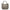 Vitello Shine Shoulder Bag Grey in Calfskin, Gold hardware