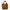Toujours Tote Bag Vertical Brown in Suede Leather, Gold hardware