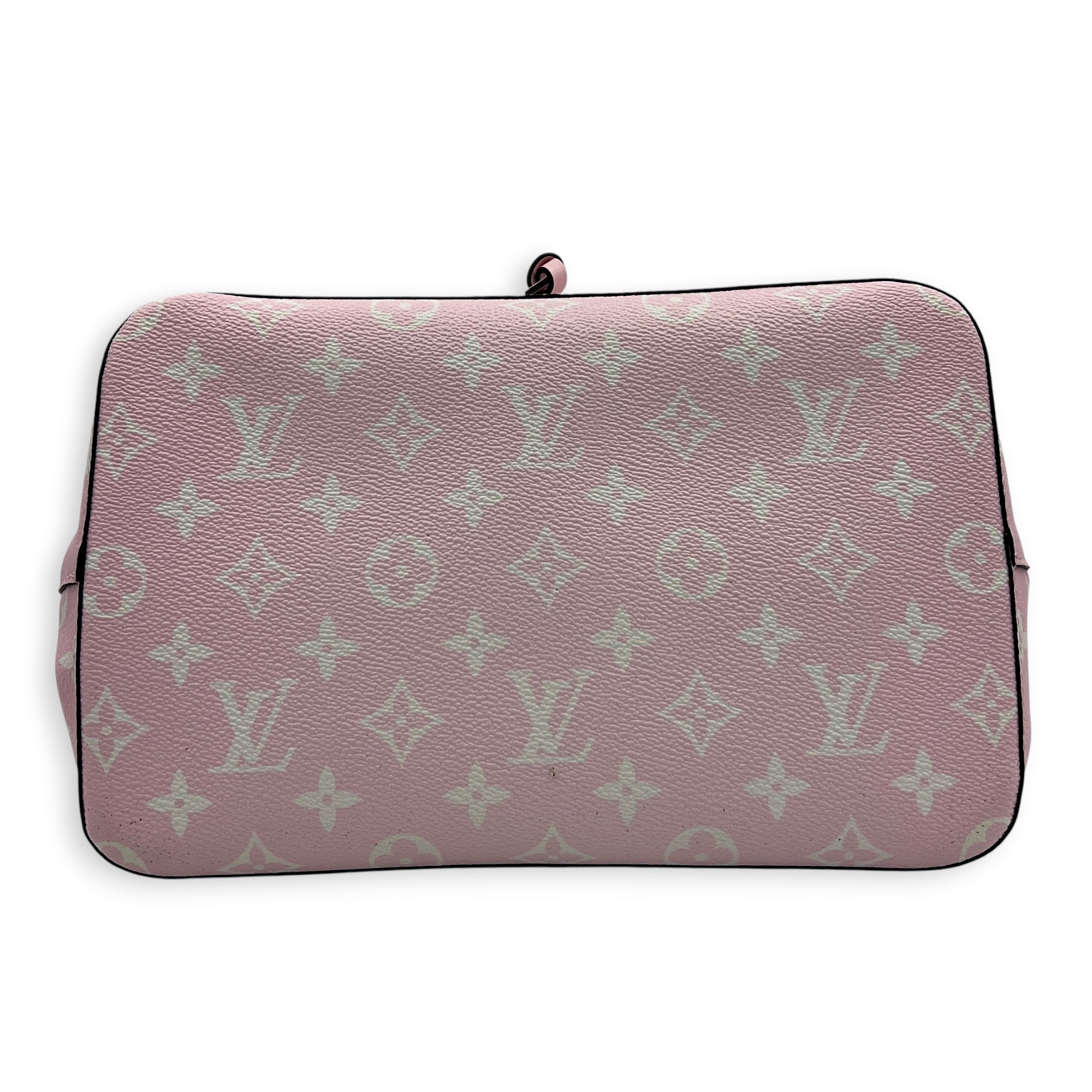 NeoNoe MM Escale Shoulder Bag in Coated Canvas, Gold hardware