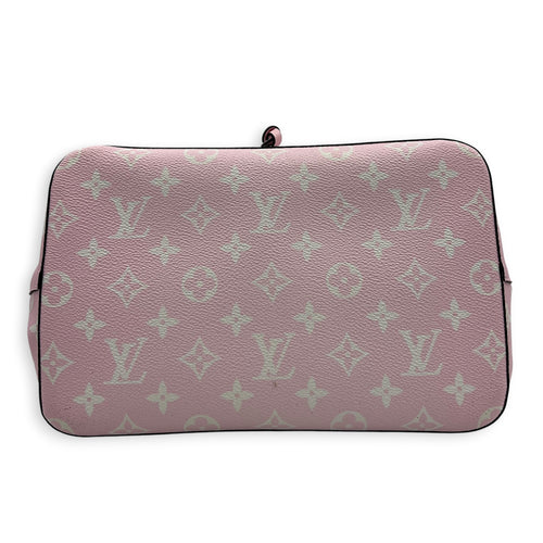 NeoNoe MM Escale Shoulder Bag in Coated Canvas, Gold hardware