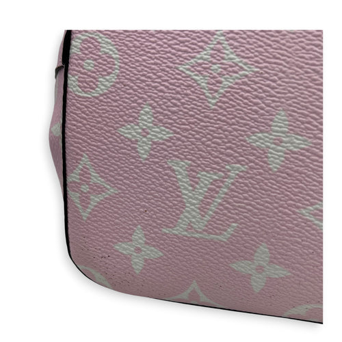 NeoNoe MM Escale Shoulder Bag in Coated Canvas, Gold hardware