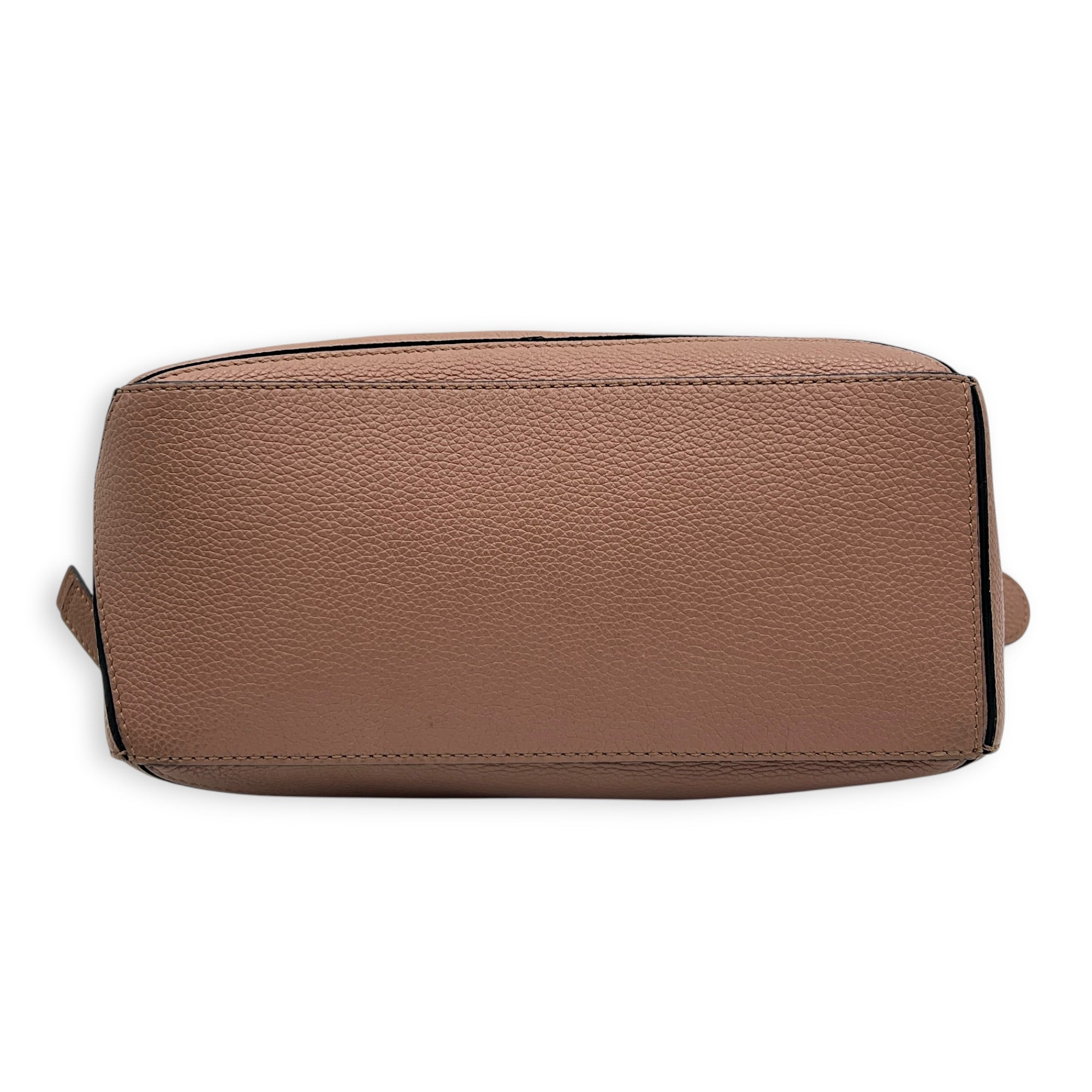 Puzzle Shoulder Bag Small Pink in Calfskin, Gold hardware
