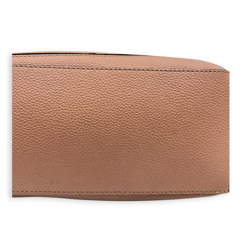 Puzzle Shoulder Bag Small Pink in Calfskin, Gold hardware