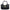 Vitello Daino Black Top Handle Bag in Calfskin, Gold hardware
