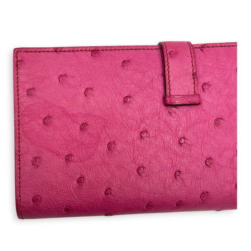 Bearn Pink in Ostrich, Gold hardware