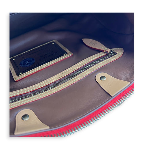 Speedy P9 Top Handle Bag 30 Rouge, Gold hardware