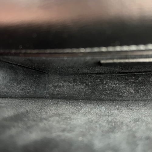 Sunshine Shoulder Bag Black in Calfskin, Monochrome hardware