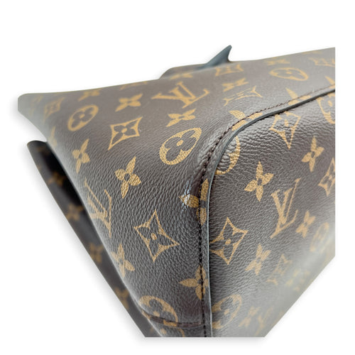 NeoNoe Bucket Bag MM Monogram in Monogram Coated Canvas, Gold hardware