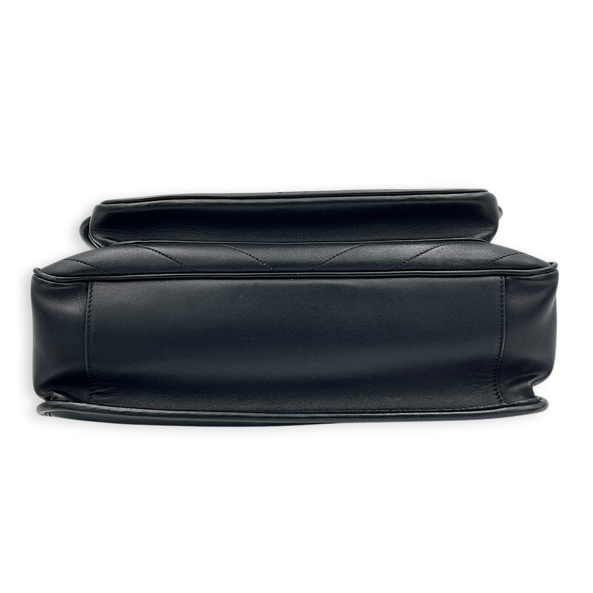 Niki Shoulder Bag Black in Lambskin, Gold hardware