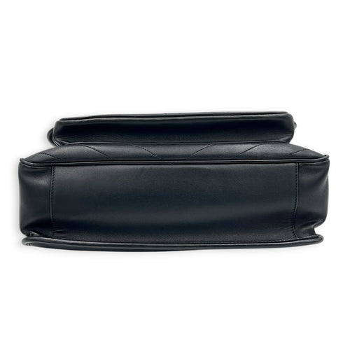 Niki Shoulder Bag Black in Lambskin, Gold hardware