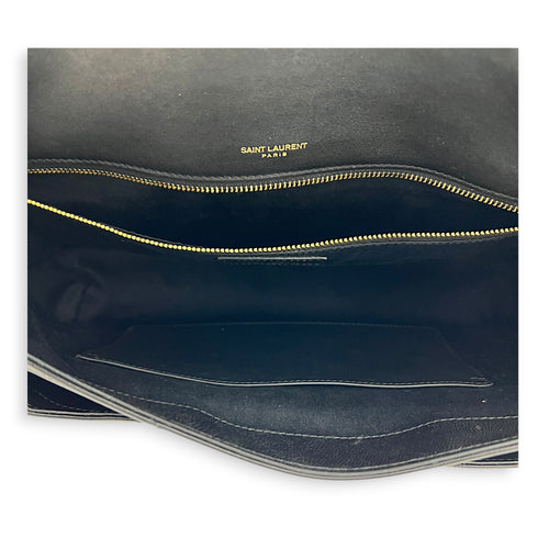 Niki Shoulder Bag Black in Lambskin, Gold hardware
