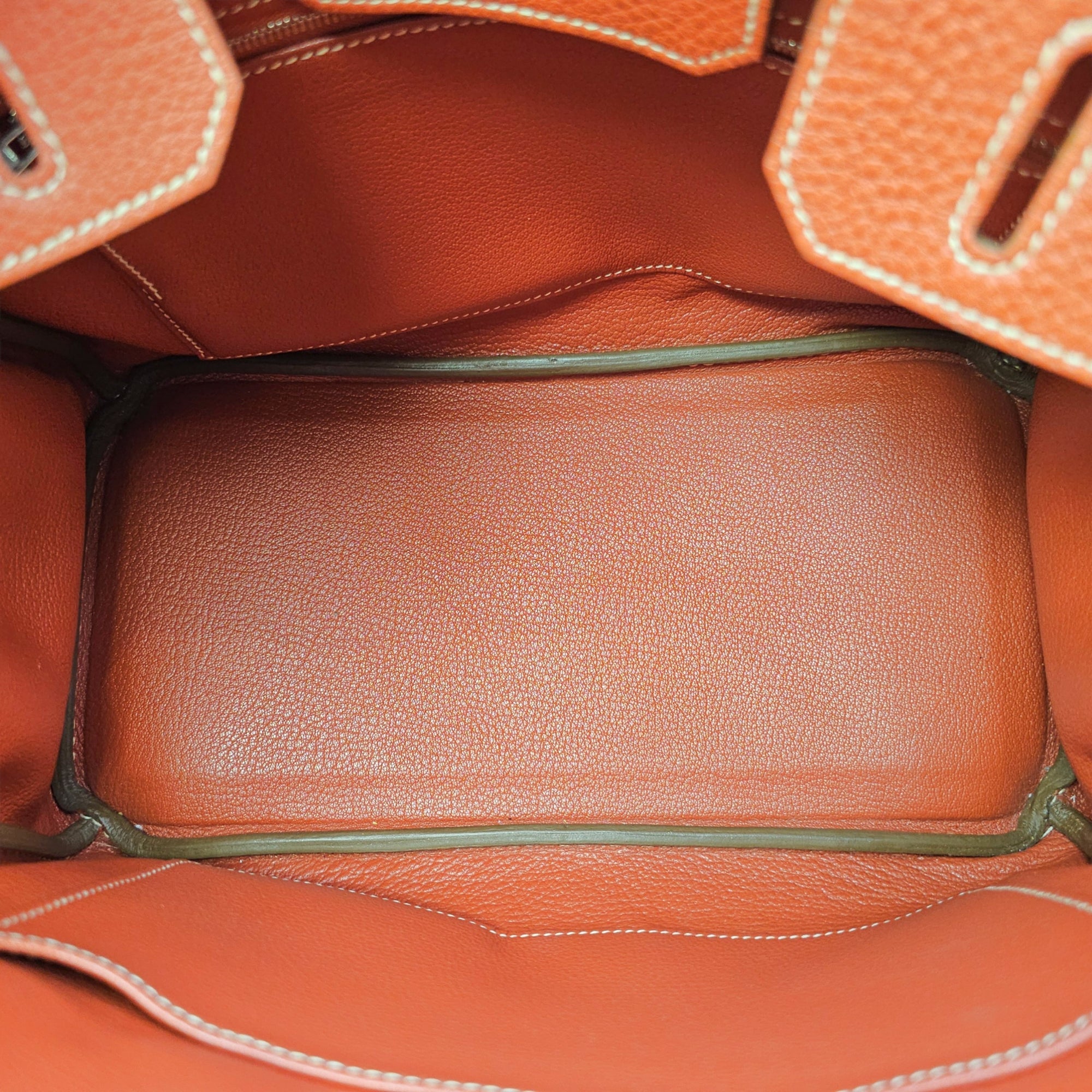 Birkin 30 Sanguine in Togo Palladium hardware